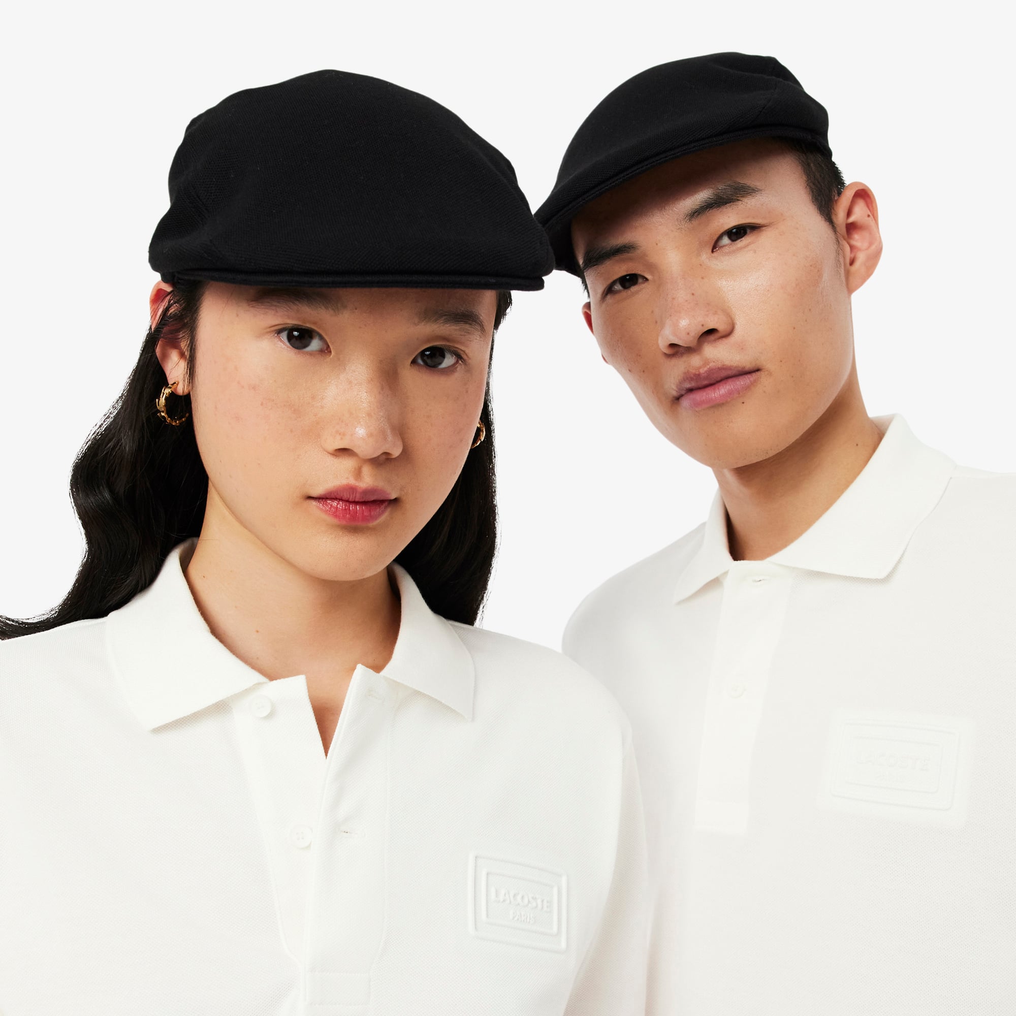 Áo Polo Lacoste Unisex Dáng Cổ Điển Logo Dập Nổi