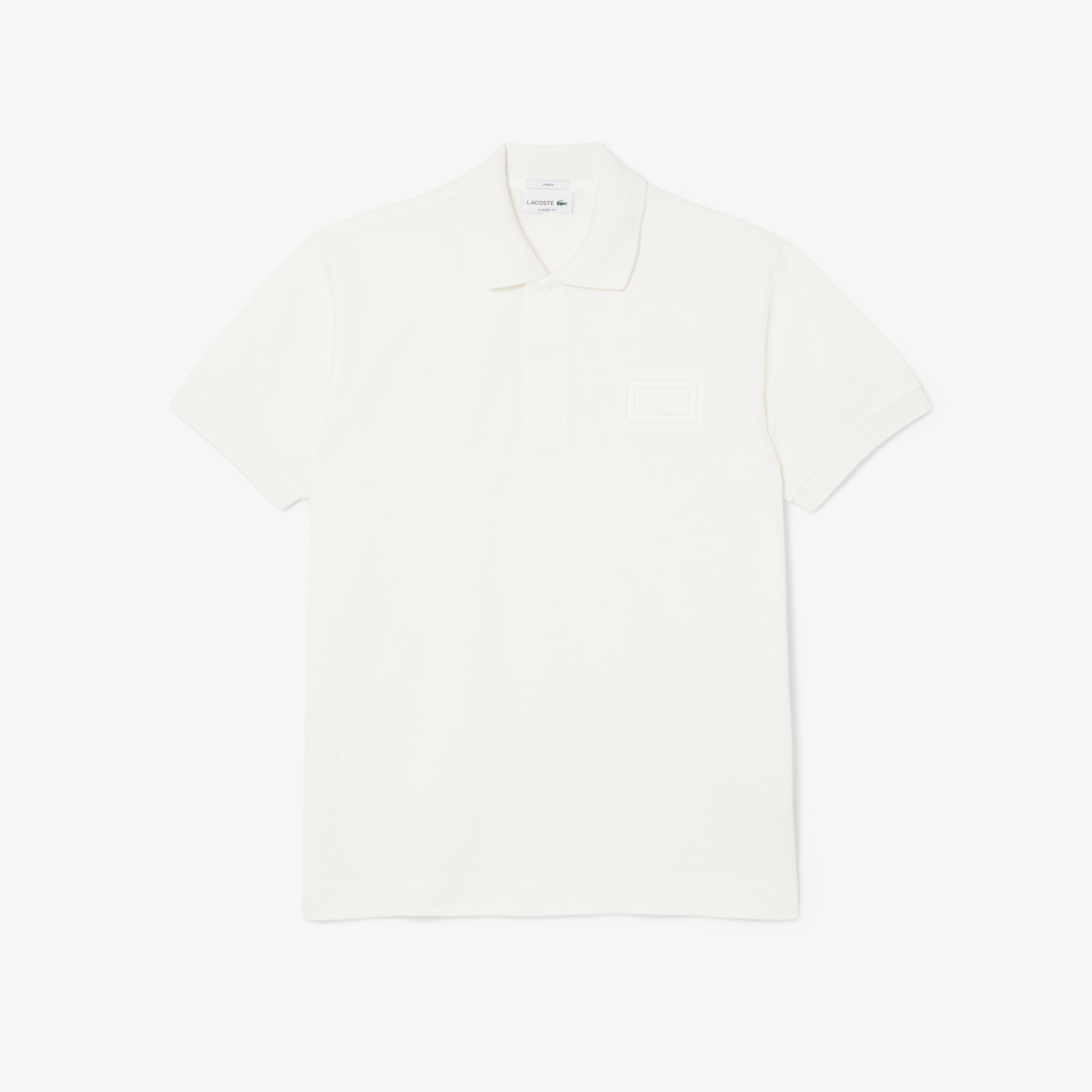 Áo Polo Lacoste Unisex Dáng Cổ Điển Logo Dập Nổi