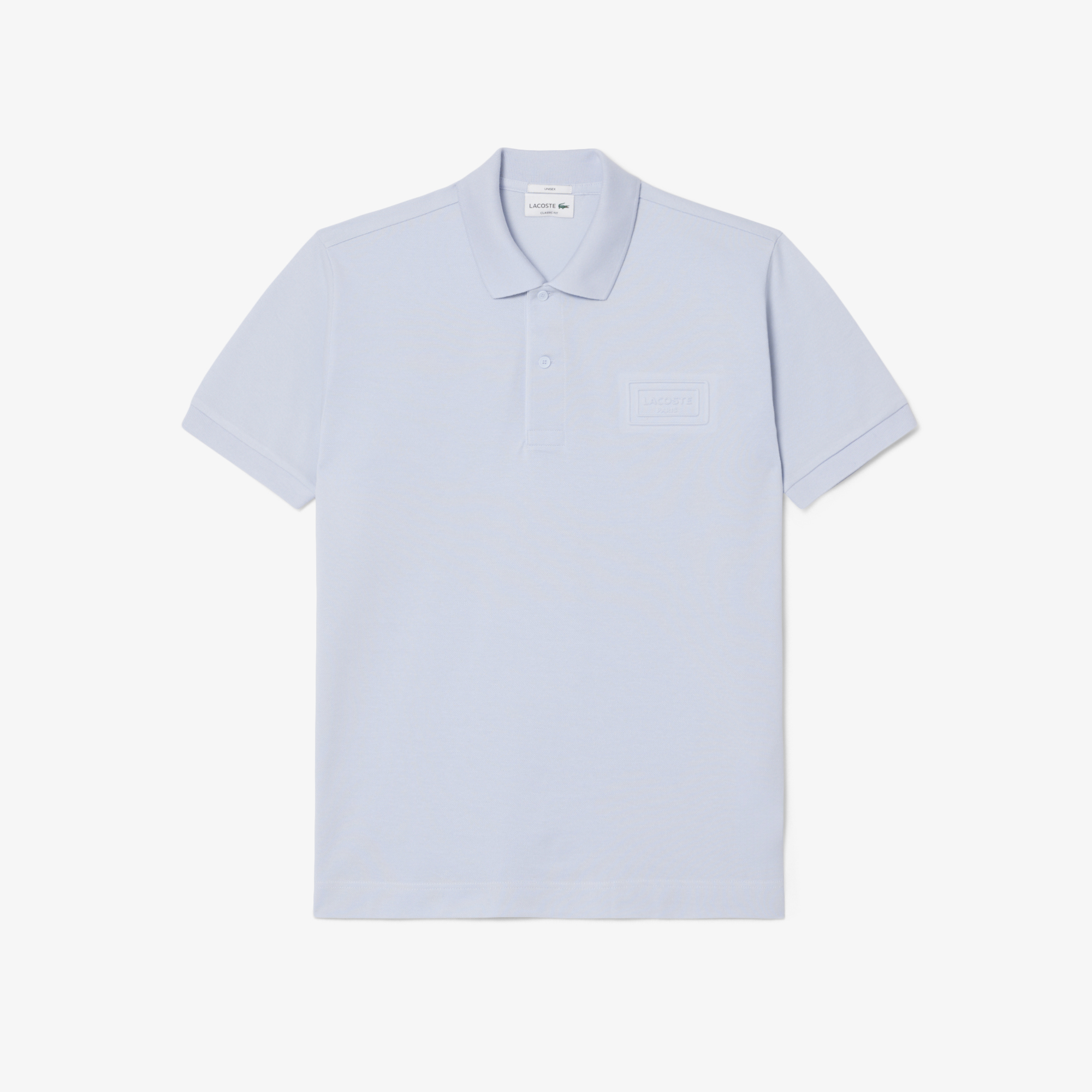 Áo Polo Lacoste Unisex Dáng Cổ Điển Logo Dập Nổi