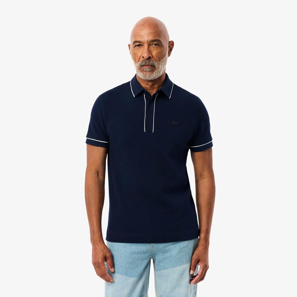 Áo Polo Lacoste Nam Paris Dáng Suông Chất Liệu Piqué