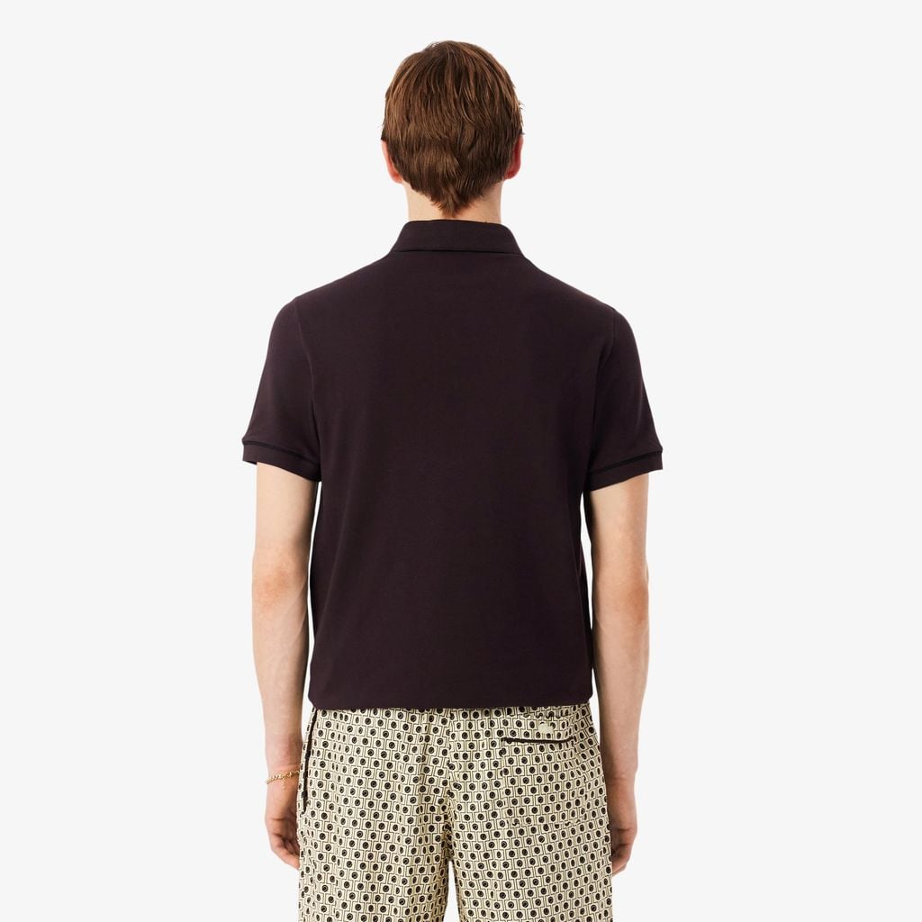 Áo Polo Lacoste Nam Paris Dáng Suông Chất Liệu Piqué