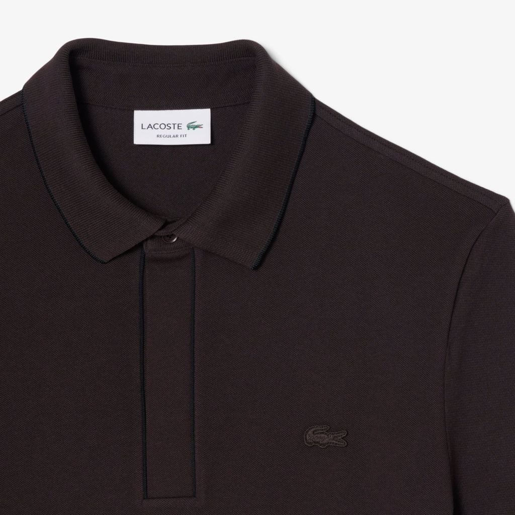 Áo Polo Lacoste Nam Paris Dáng Suông Chất Liệu Piqué