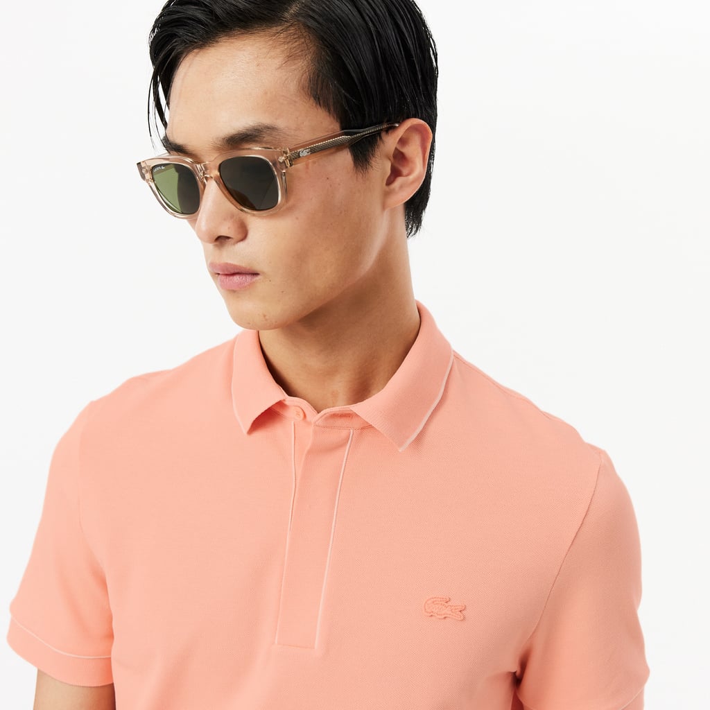 Áo Polo Lacoste Nam Paris Dáng Suông Chất Liệu Piqué