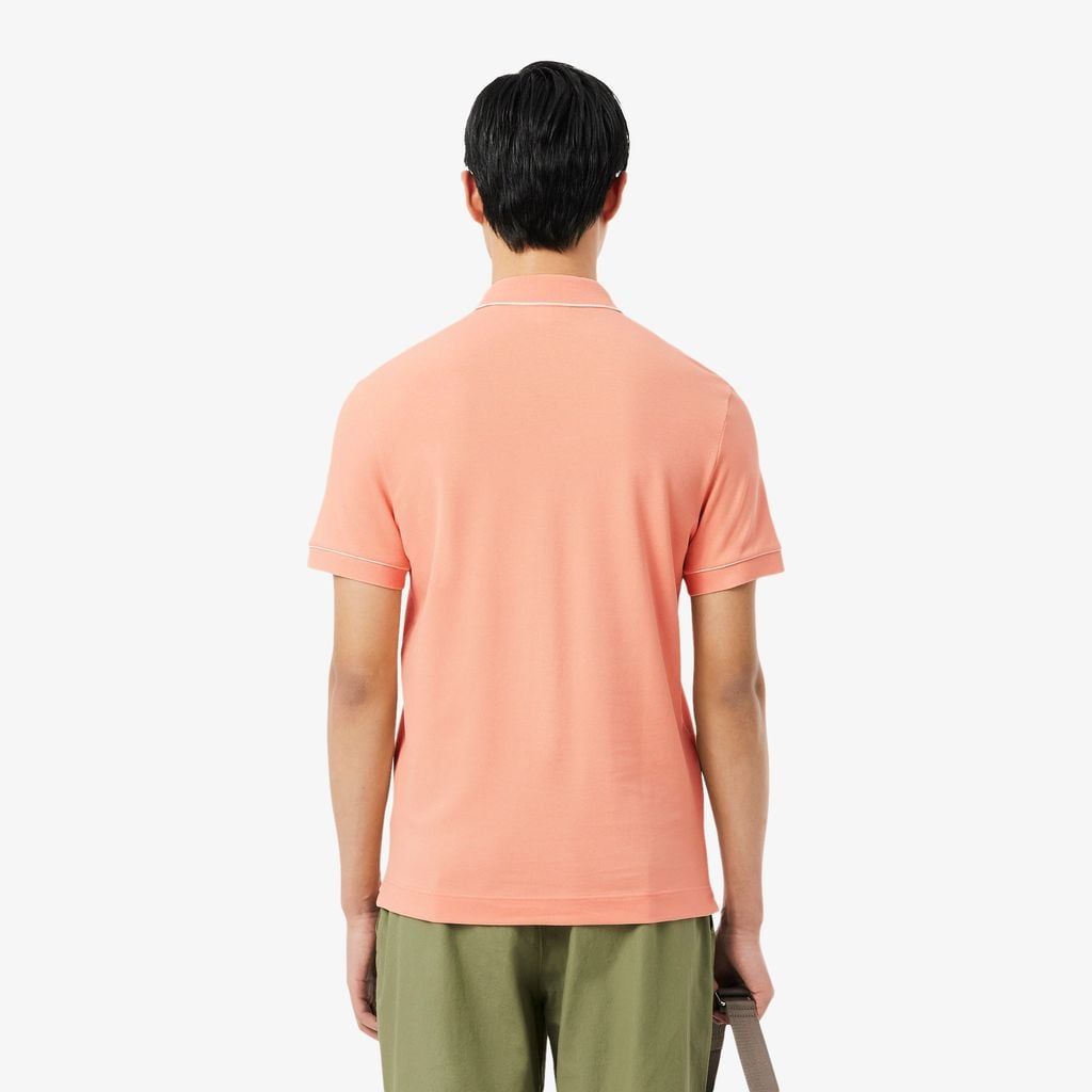 Áo Polo Lacoste Nam Paris Dáng Suông Chất Liệu Piqué