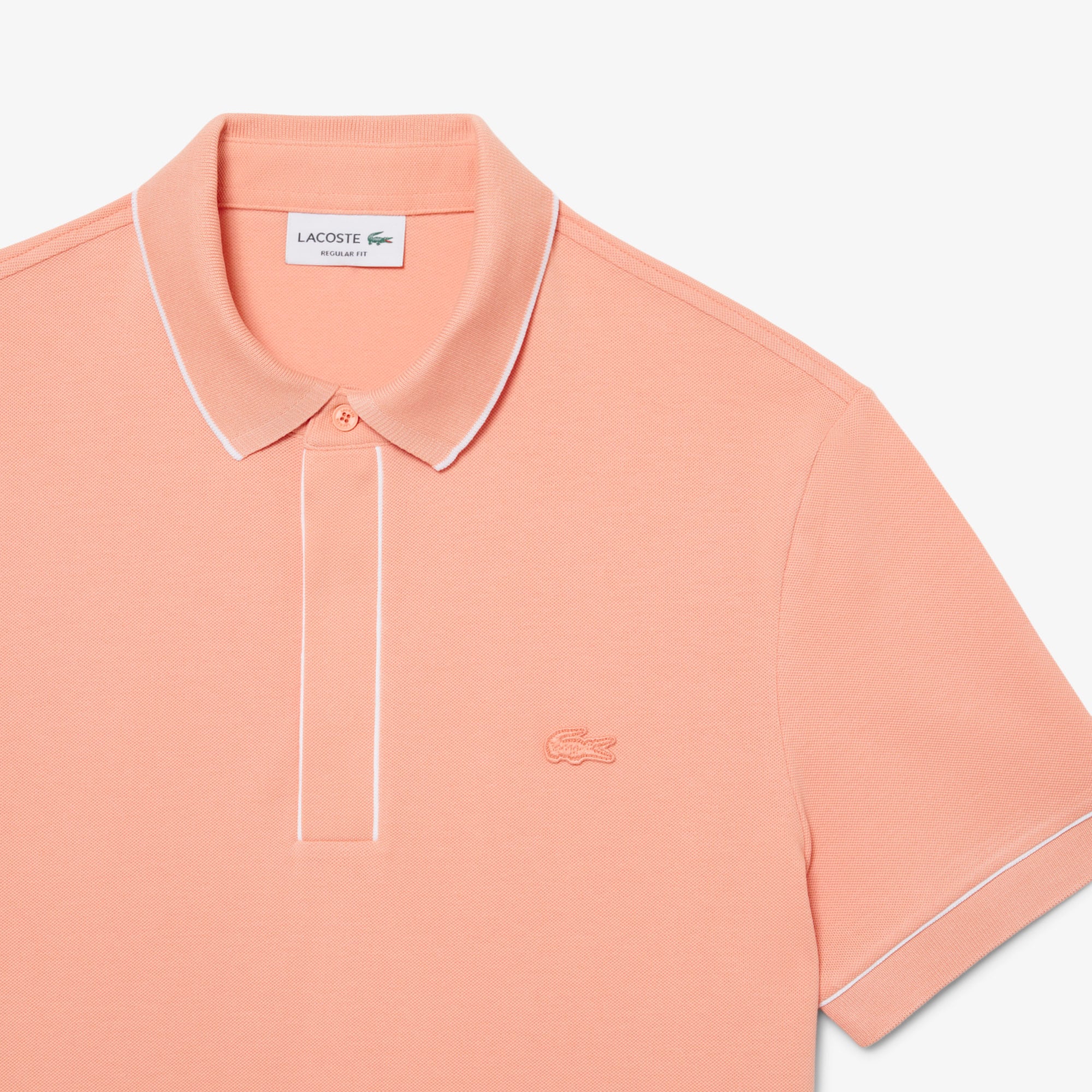Áo Polo Lacoste Nam Paris Dáng Suông Chất Liệu Piqué