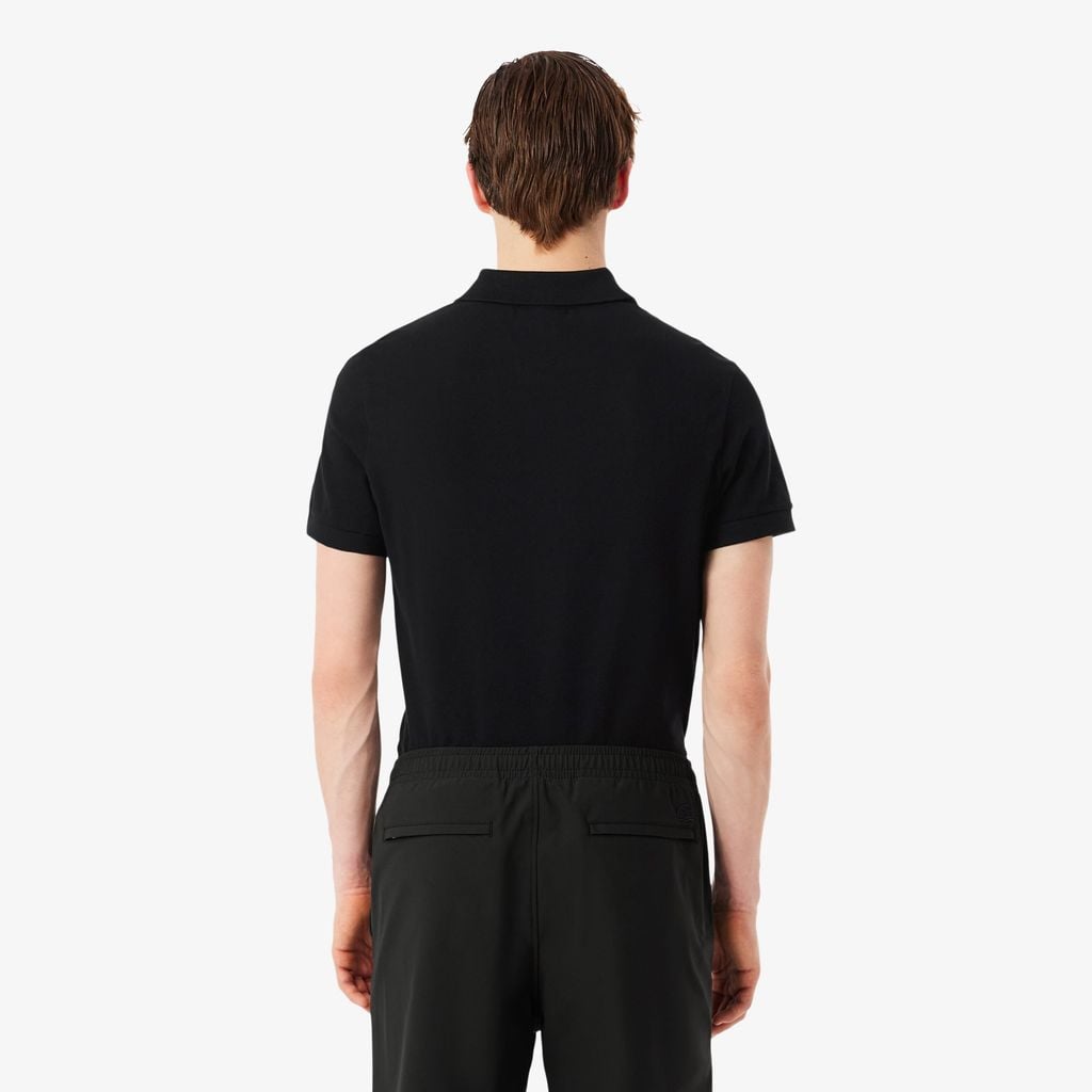 Áo Polo Lacoste Nam Dáng Suông Kẻ Sọc Có Logo