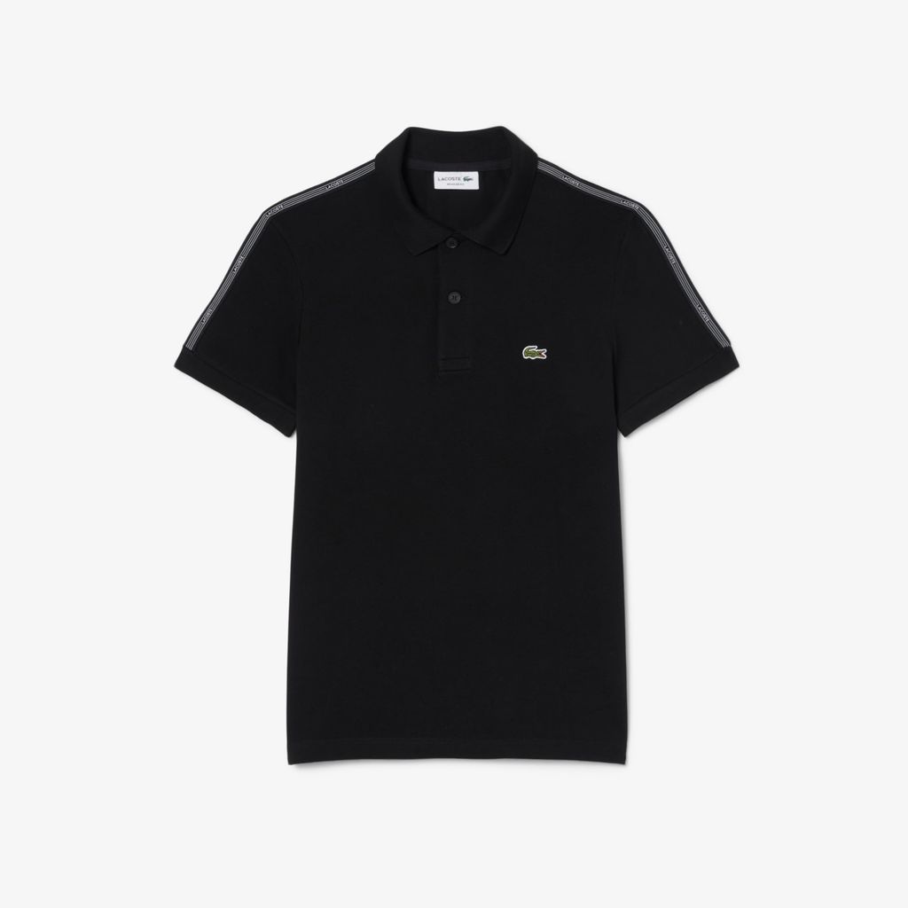 Áo Polo Lacoste Nam Dáng Suông Kẻ Sọc Có Logo
