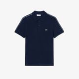 Áo Polo Lacoste Nam Dáng Suông Kẻ Sọc Có Logo