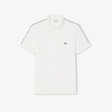 Áo Polo Lacoste Nam Dáng Suông Kẻ Sọc Có Logo