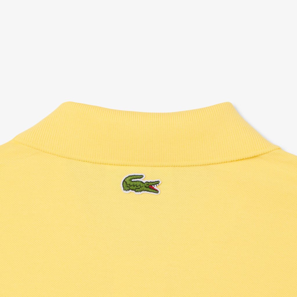 Áo Polo Lacoste Nam Dáng Cổ Điển Chất Liệu Petit Piqué In Họa Tiết