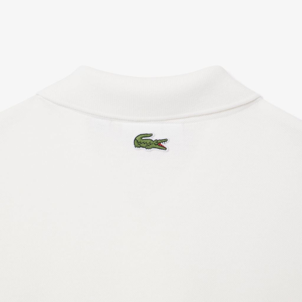 Áo Polo Lacoste Nam Dáng Cổ Điển Chất Liệu Petit Piqué In Họa Tiết