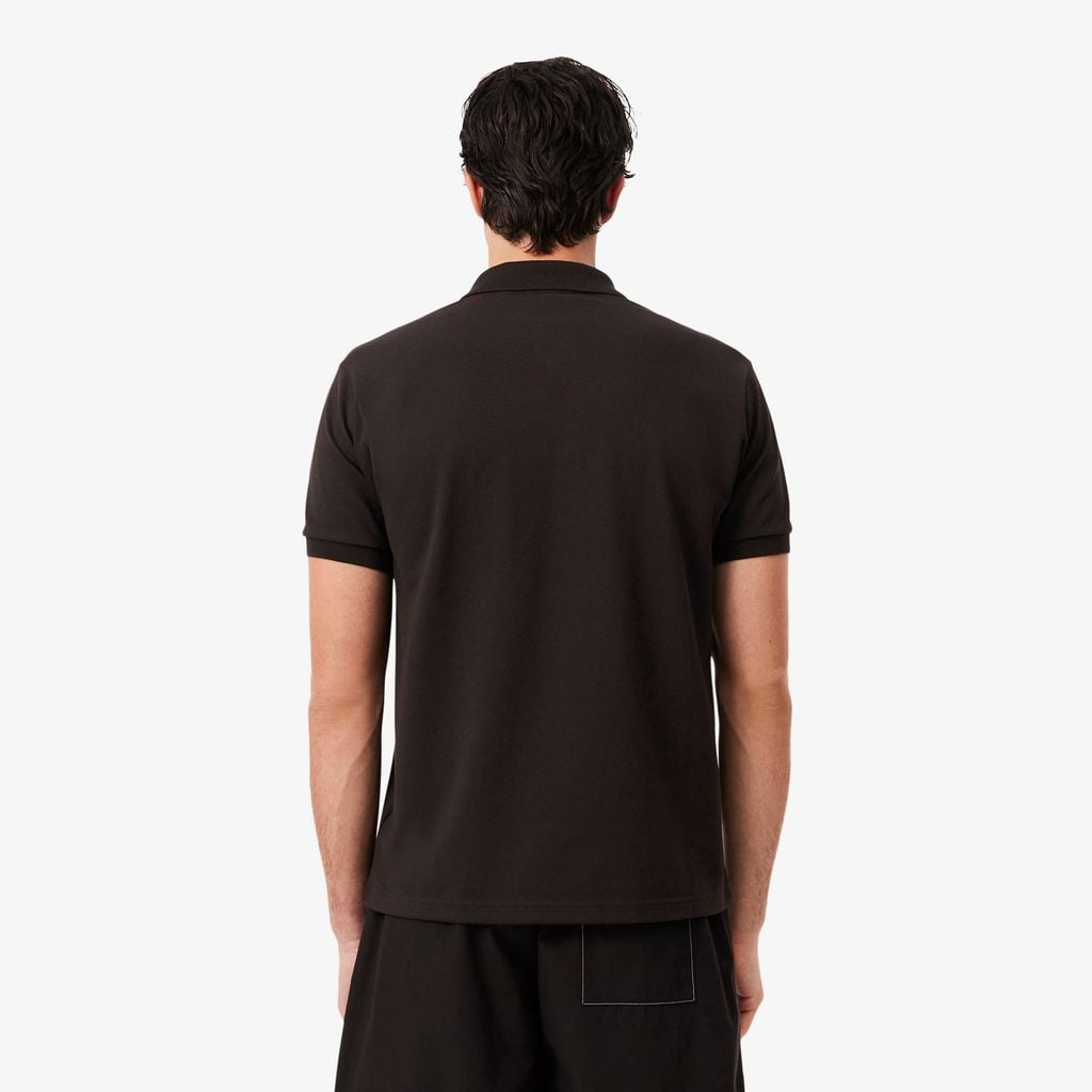 Áo Polo Lacoste Nam Dáng Cổ Điển Họa Tiết In Logo