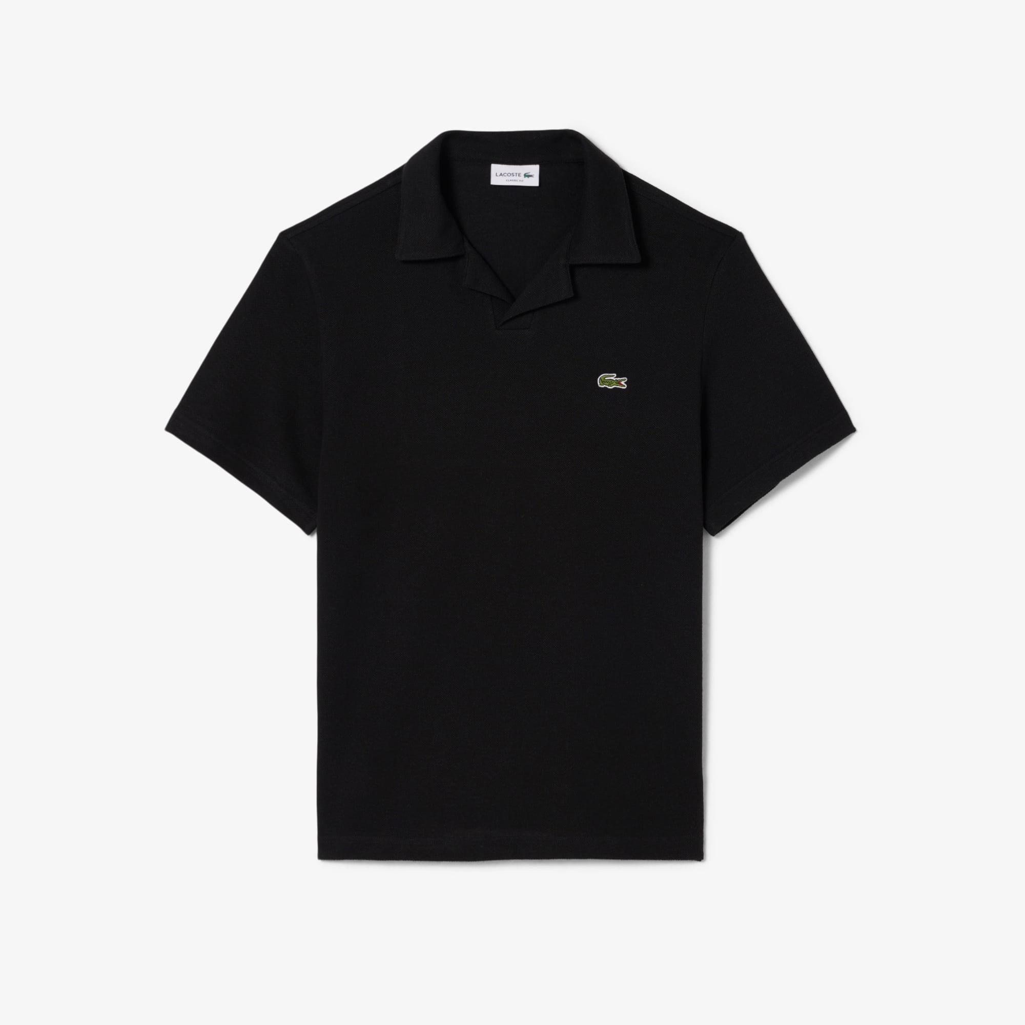 Áo Polo Lacoste Nam Dáng Cổ Điển Chất Liệu Cotton-Linen
