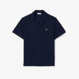 Áo Polo Lacoste Nam Dáng Cổ Điển Chất Liệu Cotton-Linen