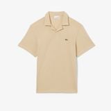 Áo Polo Lacoste Nam Dáng Cổ Điển Chất Liệu Cotton-Linen