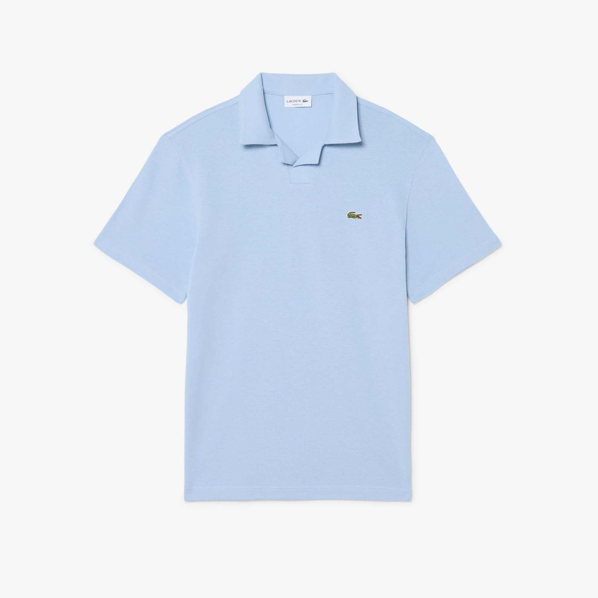 Áo Polo Lacoste Nam Dáng Cổ Điển Chất Liệu Cotton-Linen