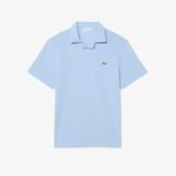 Áo Polo Lacoste Nam Dáng Cổ Điển Chất Liệu Cotton-Linen