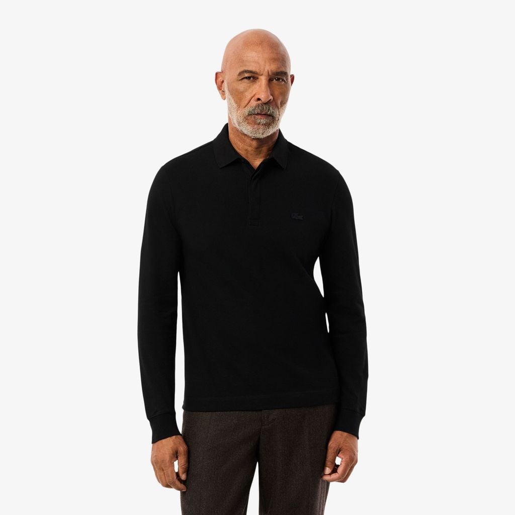 Áo Polo Lacoste Nam Paris Dáng Suông Co Giãn