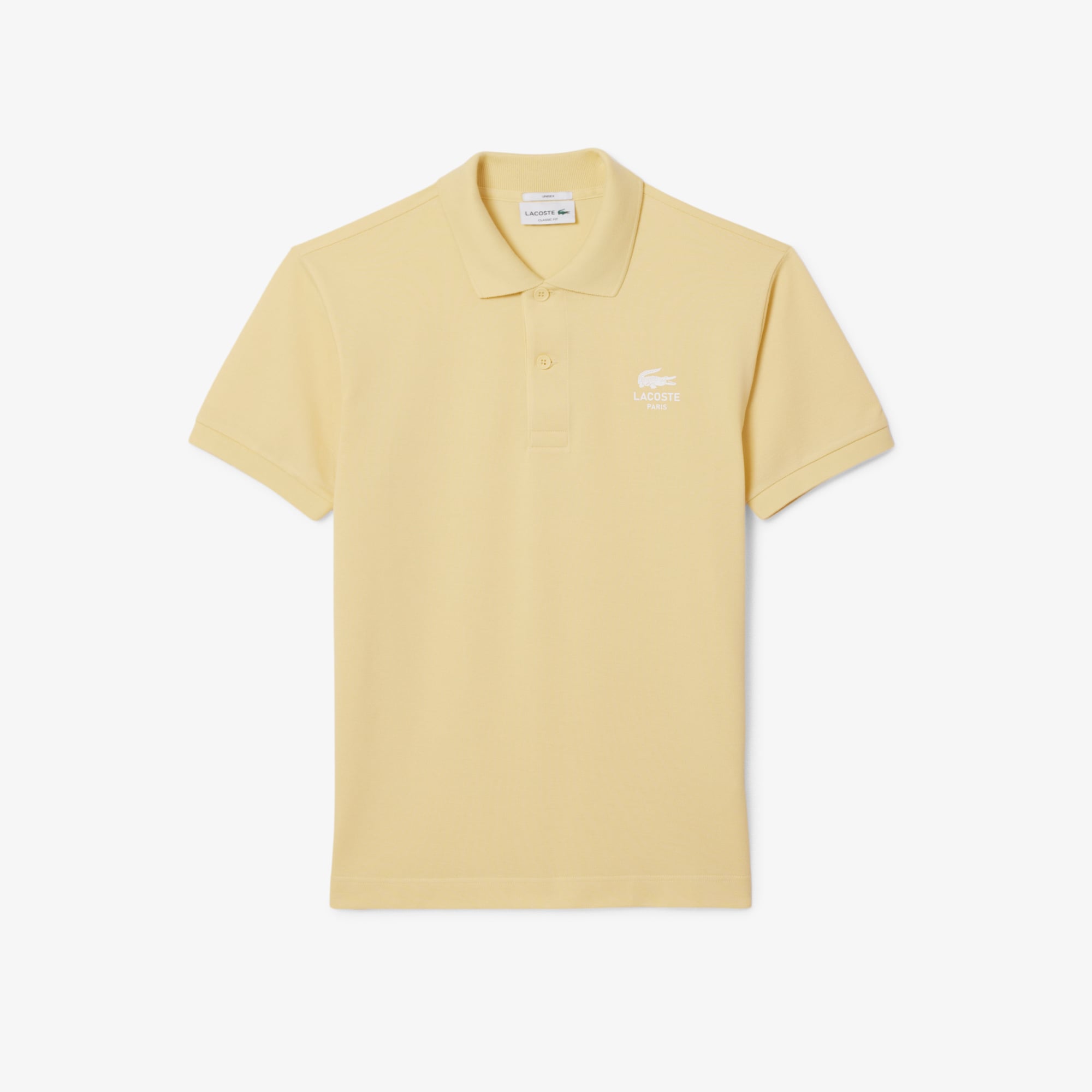 Áo Polo Lacoste Unisex L.12.12 Dáng Cổ Điển Họa Tiết In