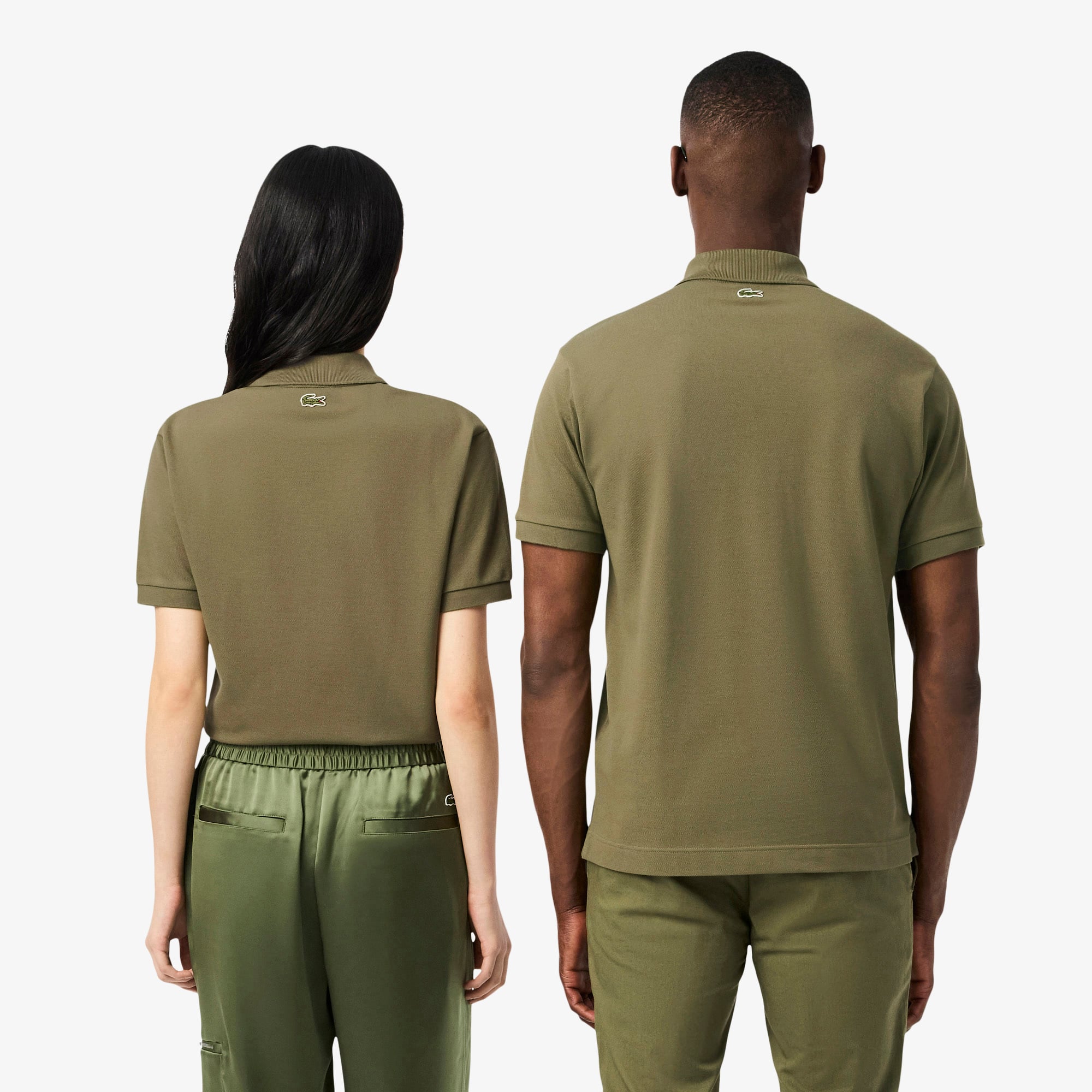 Áo Polo Lacoste Unisex L.12.12 Dáng Cổ Điển Họa Tiết In