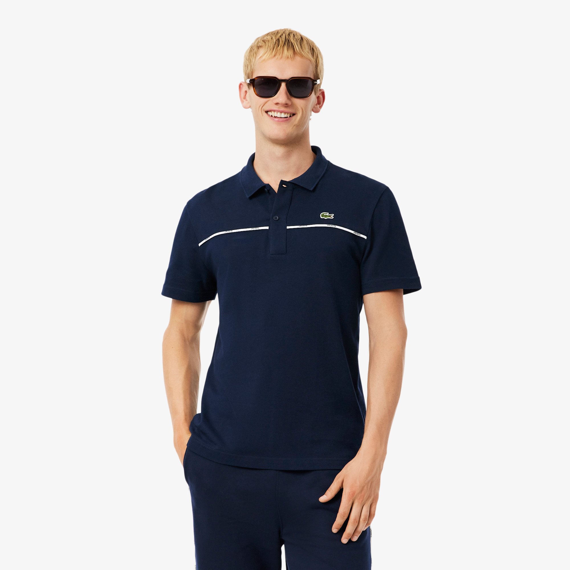 Áo Polo Lacoste Nam Dáng Suông Chất Liệu Petit Piqué L.12.12