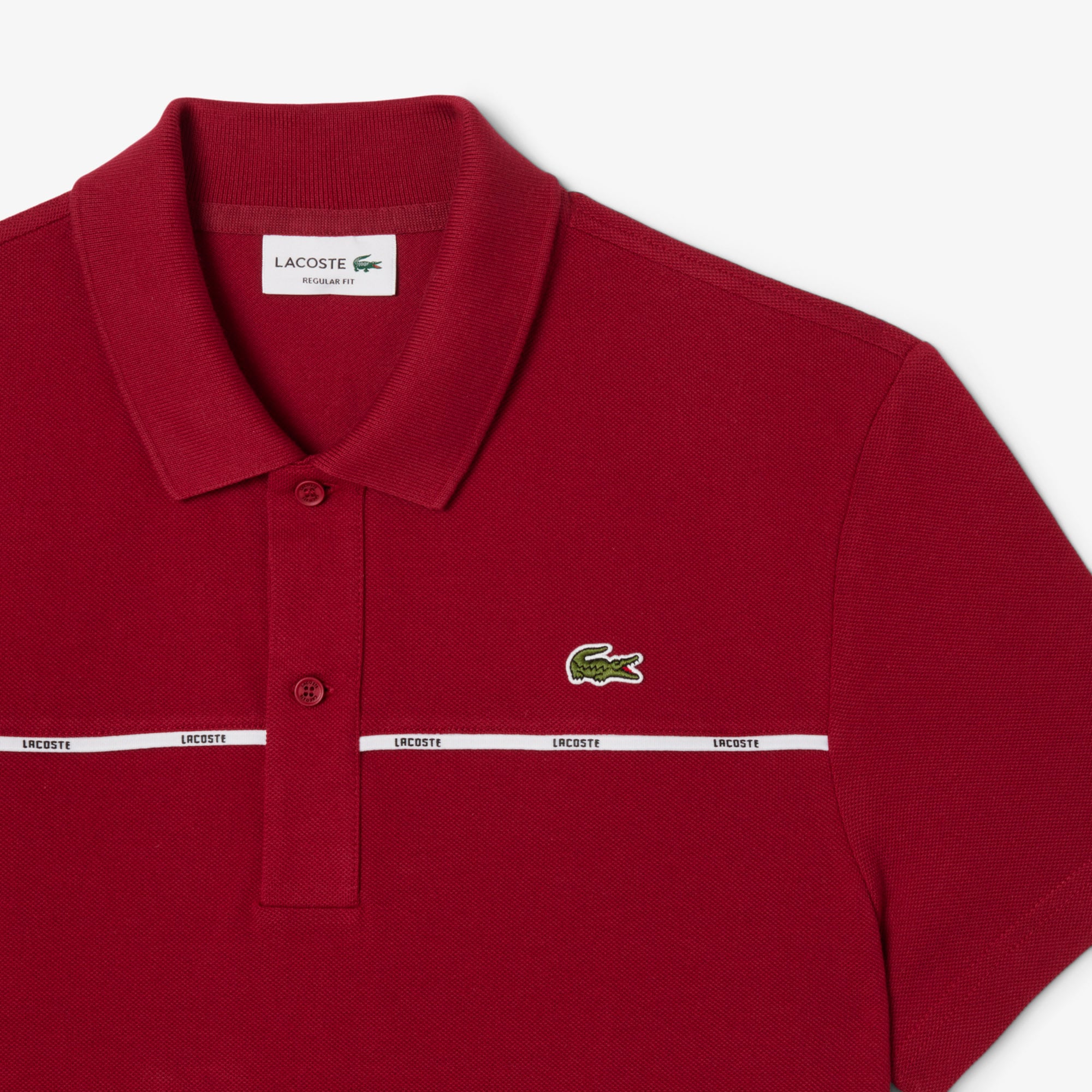 Áo Polo Lacoste Nam Dáng Suông Chất Liệu Petit Piqué L.12.12