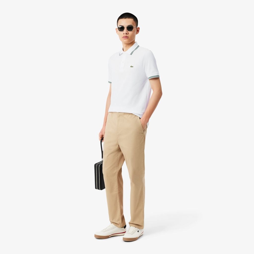 Áo Polo Lacoste Nam Dáng Suông Chất Liệu Petit Piqué L.12.12