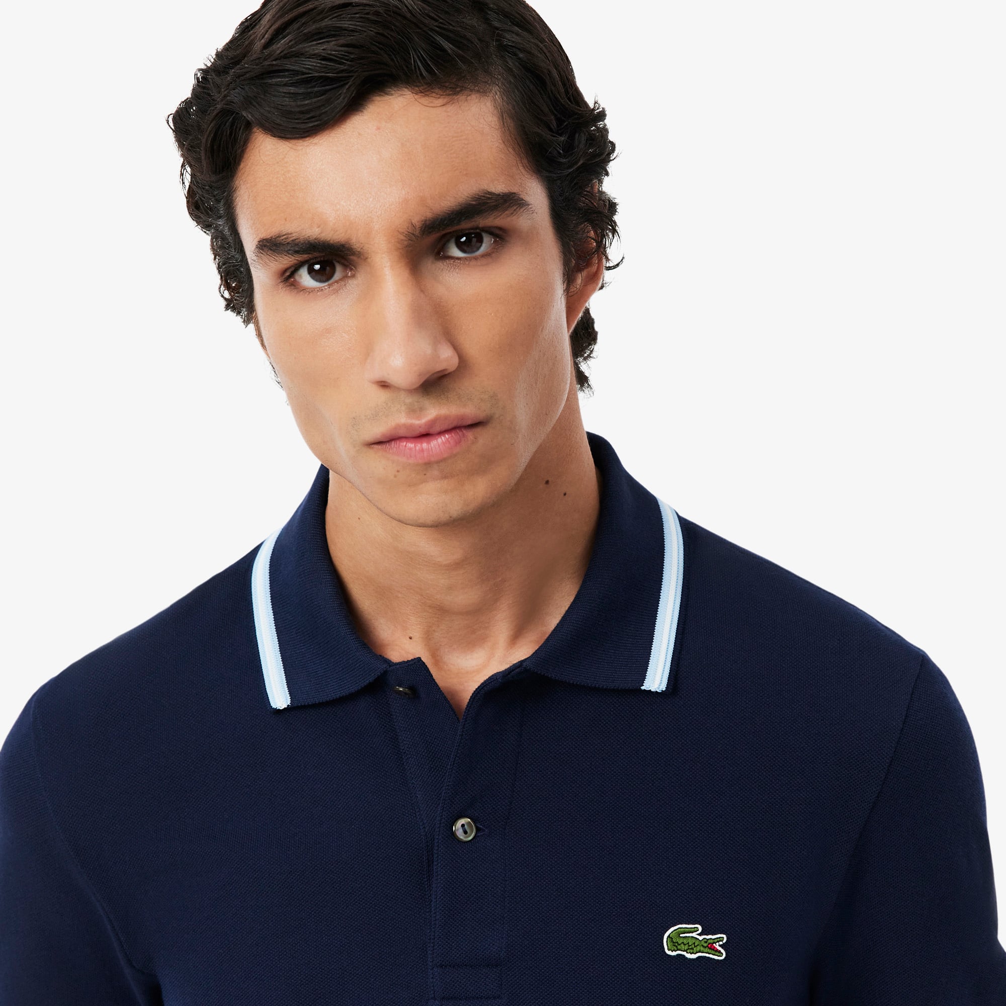 Áo Polo Lacoste Nam Dáng Suông Chất Liệu Petit Piqué L.12.12