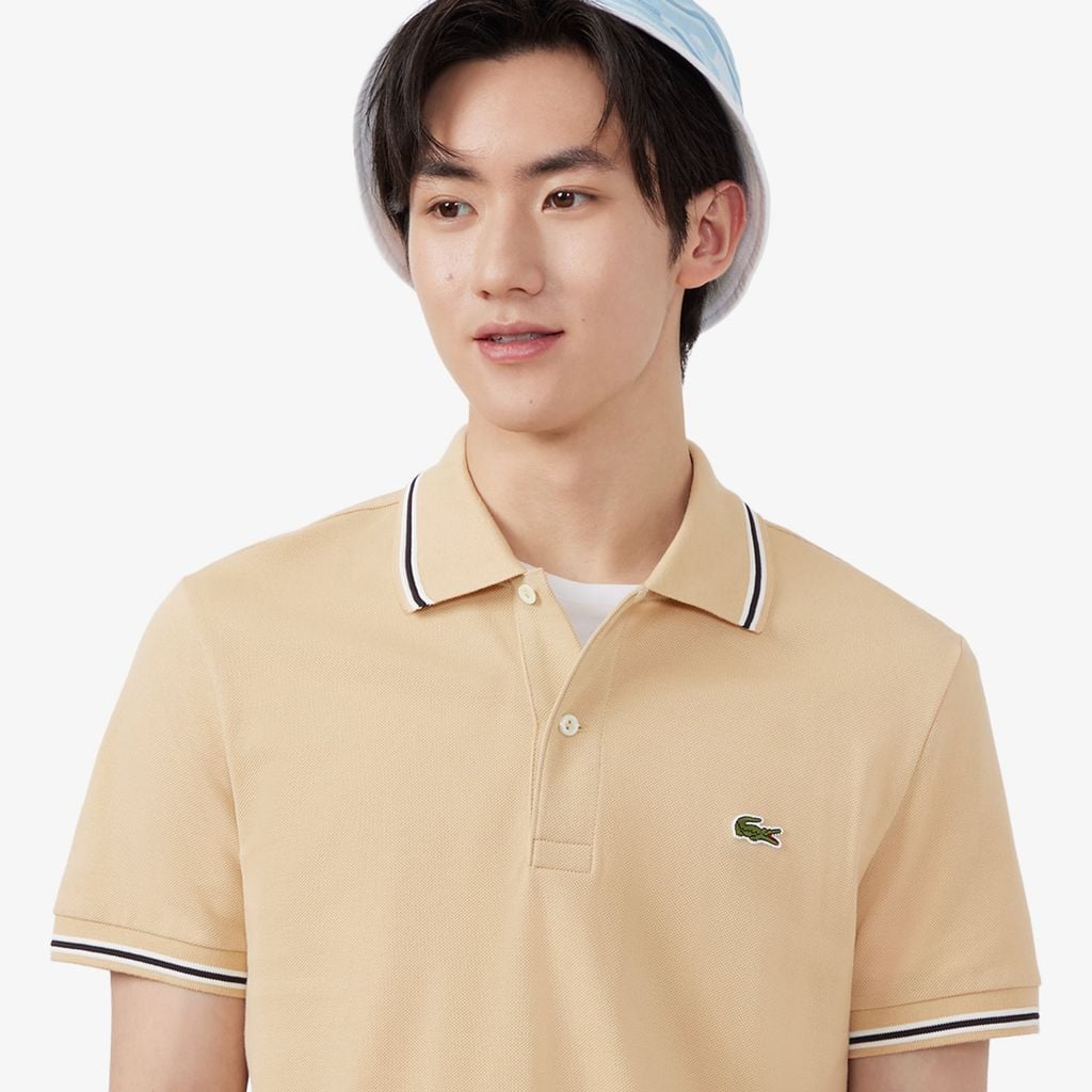 Áo Polo Lacoste Nam Dáng Suông Chất Liệu Petit Piqué L.12.12