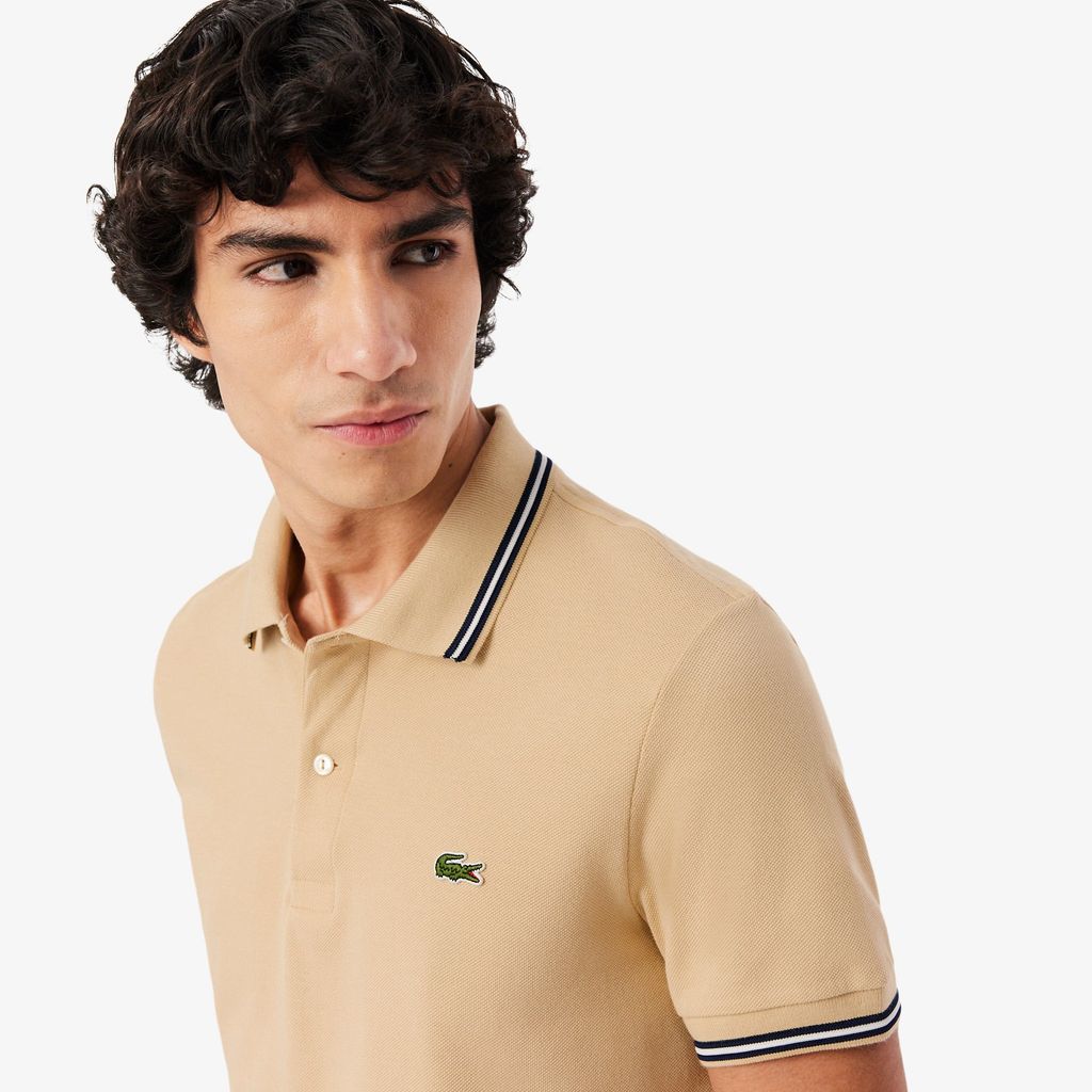 Áo Polo Lacoste Nam Dáng Suông Chất Liệu Petit Piqué L.12.12