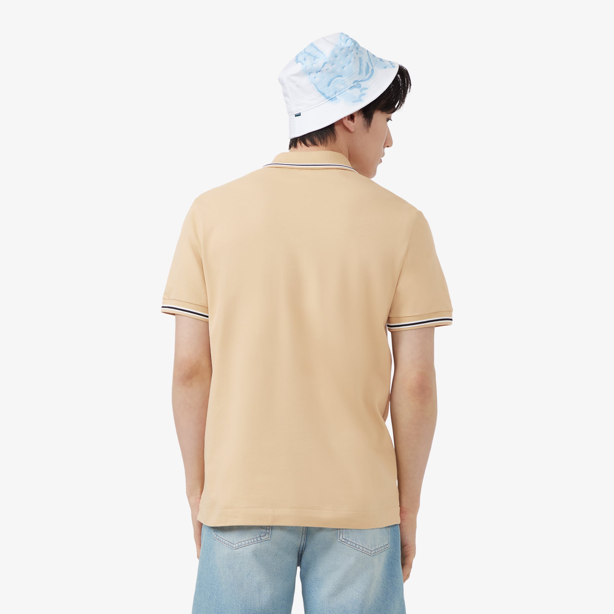 Áo Polo Lacoste Nam Dáng Suông Chất Liệu Petit Piqué L.12.12