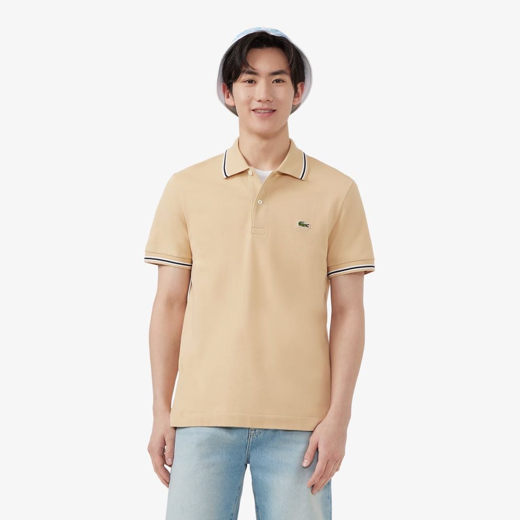 Áo Polo Lacoste Nam Dáng Suông Chất Liệu Petit Piqué L.12.12