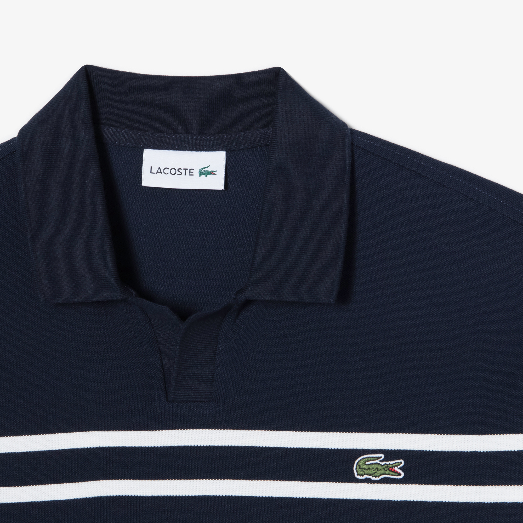 Áo Polo Lacoste Nam Họa Tiết Sọc