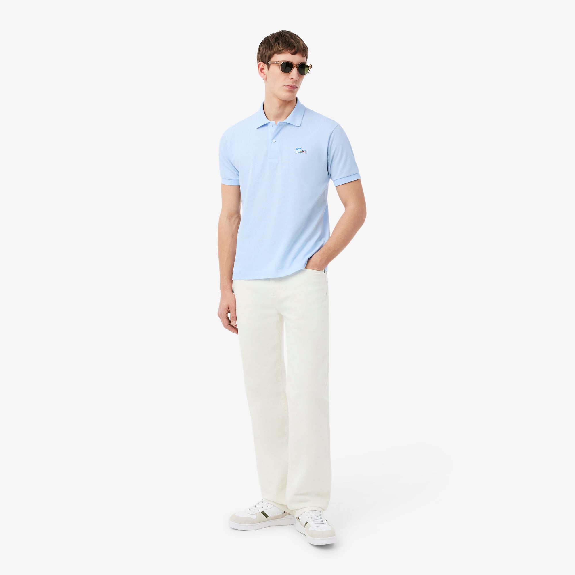 Áo Polo Lacoste Unisex  L.12.12 Original Argentina Edition Dáng Cổ Điển
