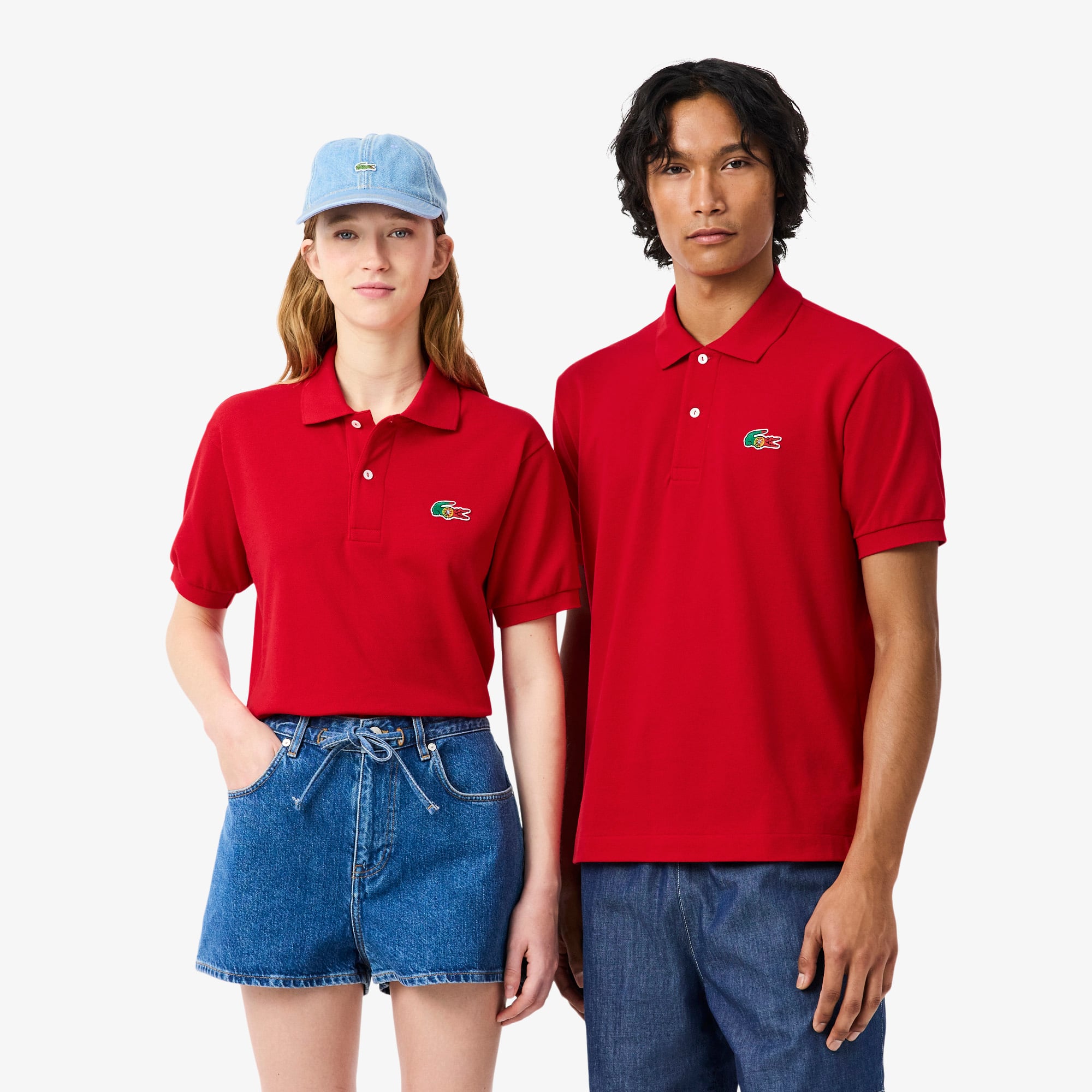 Áo Polo Lacoste Unisex  L.12.12 Original Portugal Edition Dáng Cổ Điển
