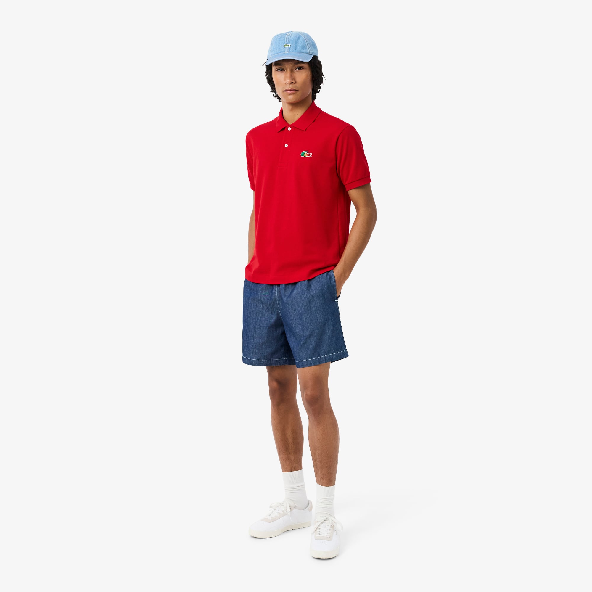 Áo Polo Lacoste Unisex  L.12.12 Original Portugal Edition Dáng Cổ Điển