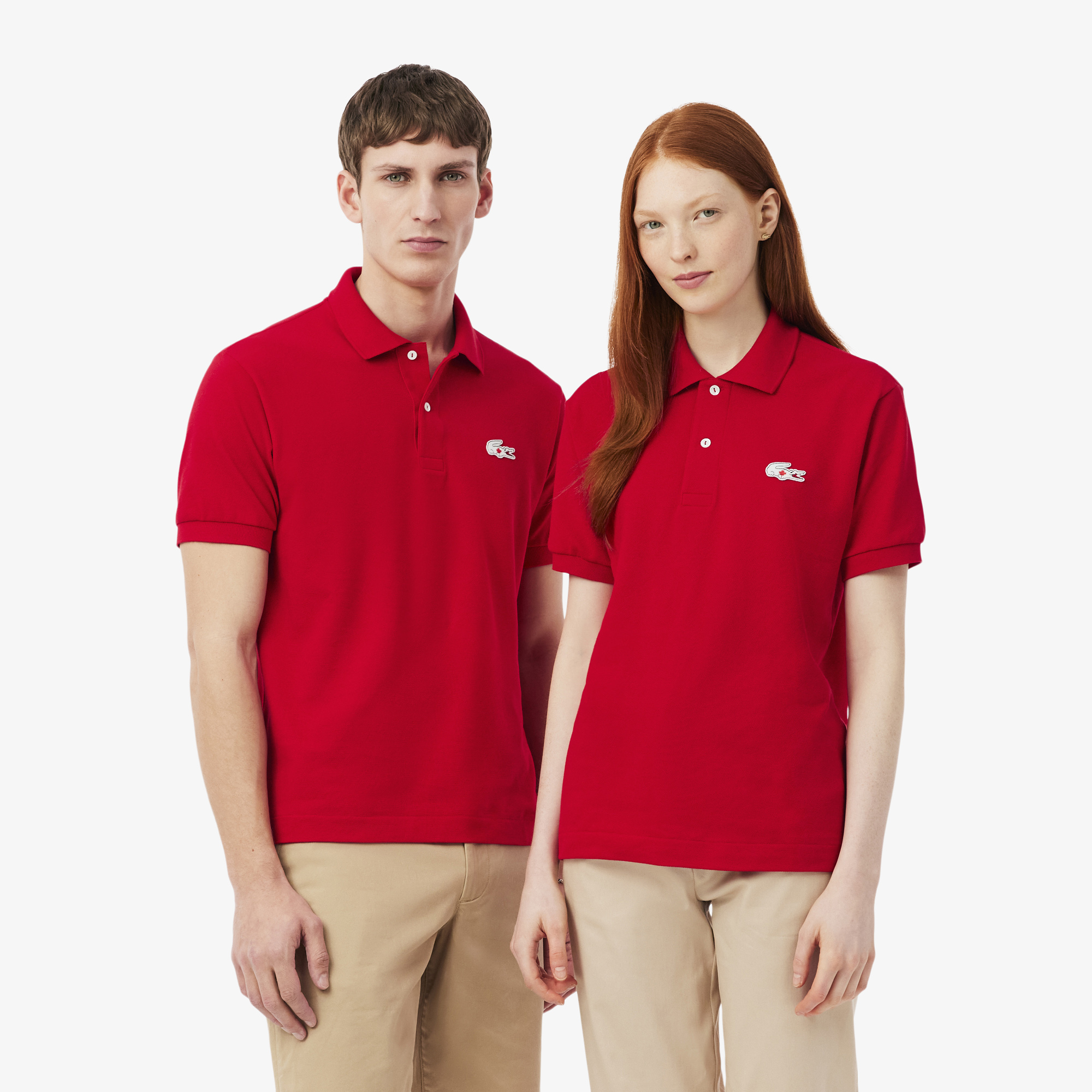 Áo Polo Lacoste Unisex  L.12.12 Original Canada Edition Dáng Cổ Điển