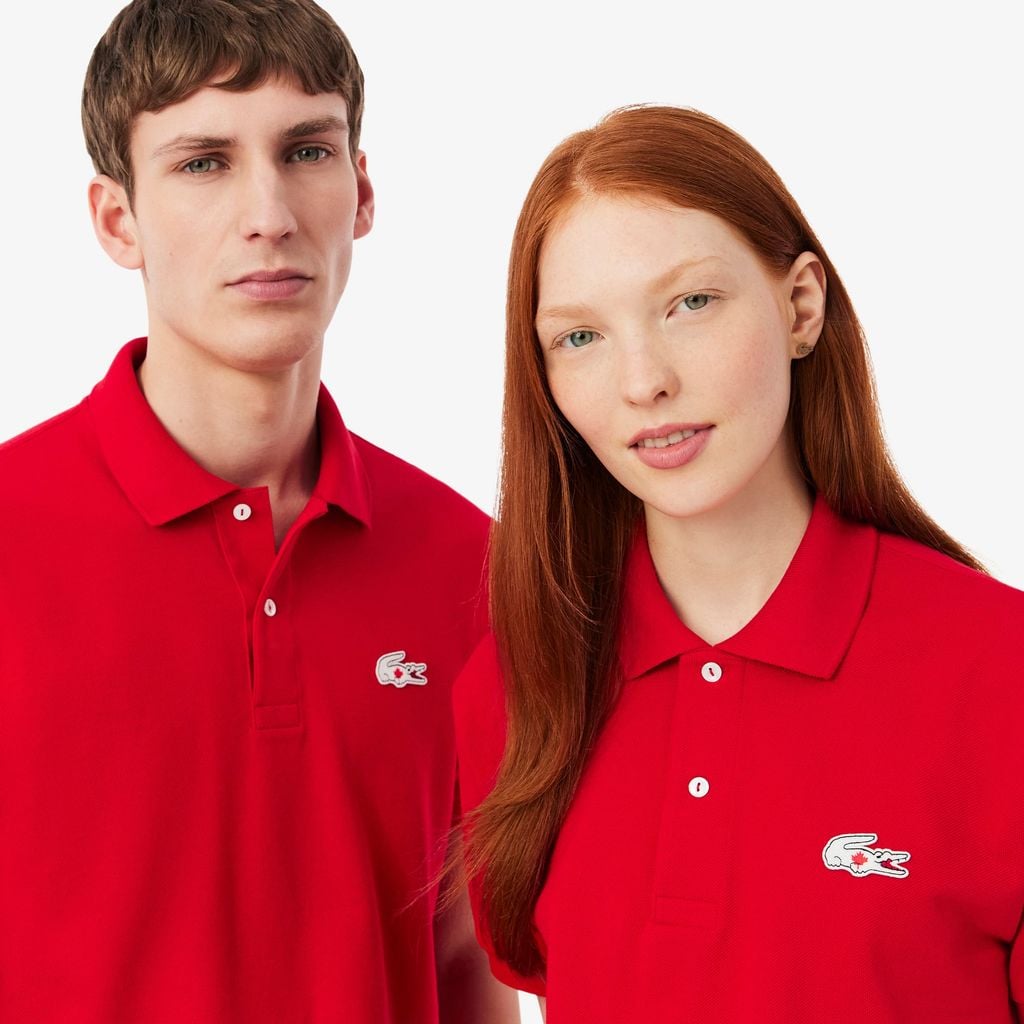 Áo Polo Lacoste Unisex  L.12.12 Original Canada Edition Dáng Cổ Điển