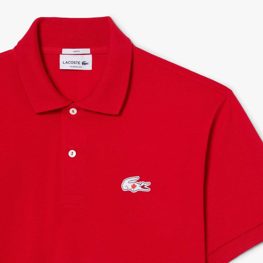 Áo Polo Lacoste Unisex  L.12.12 Original Canada Edition Dáng Cổ Điển
