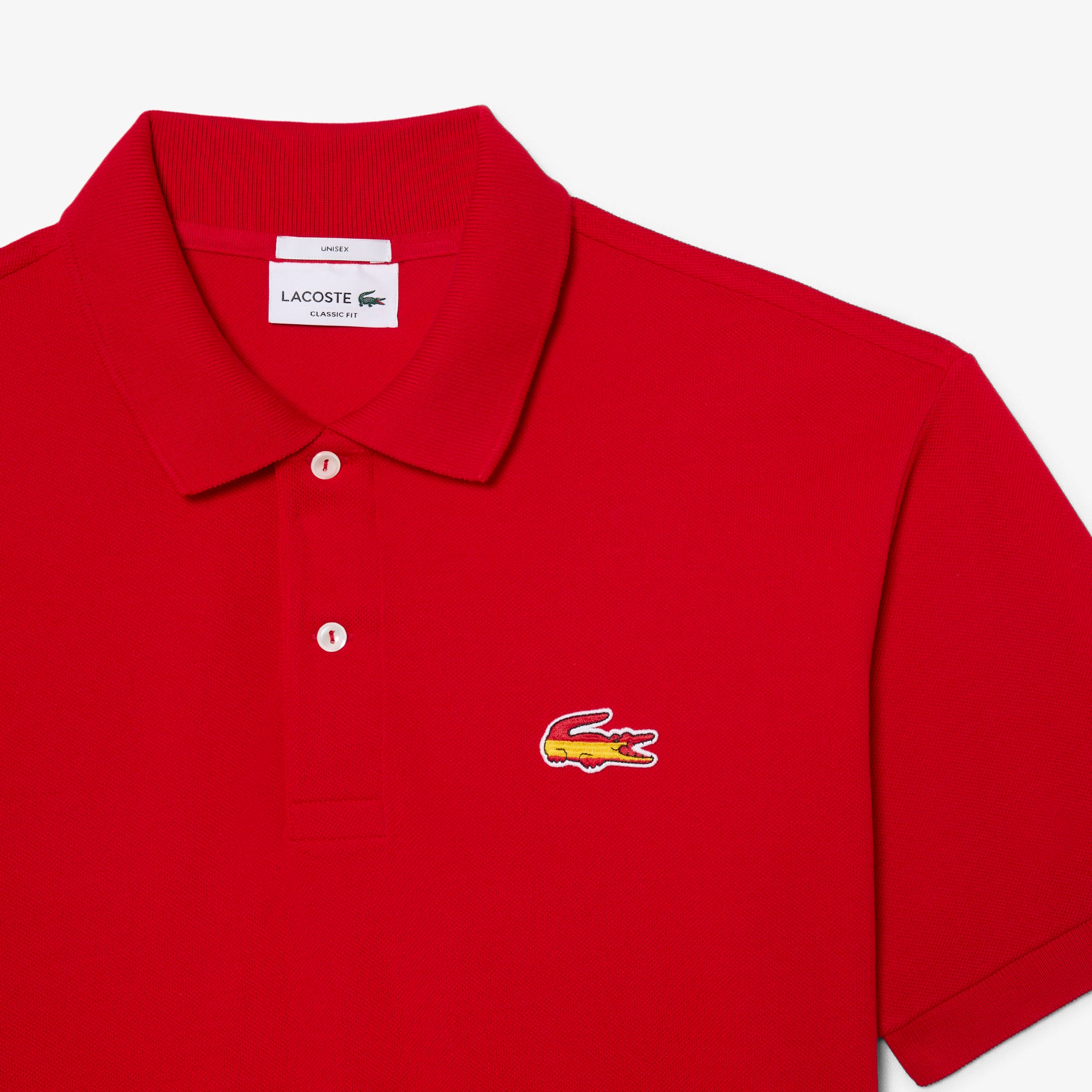Áo Polo Lacoste Unisex  L.12.12 Original Spain Edition Dáng Cổ Điển