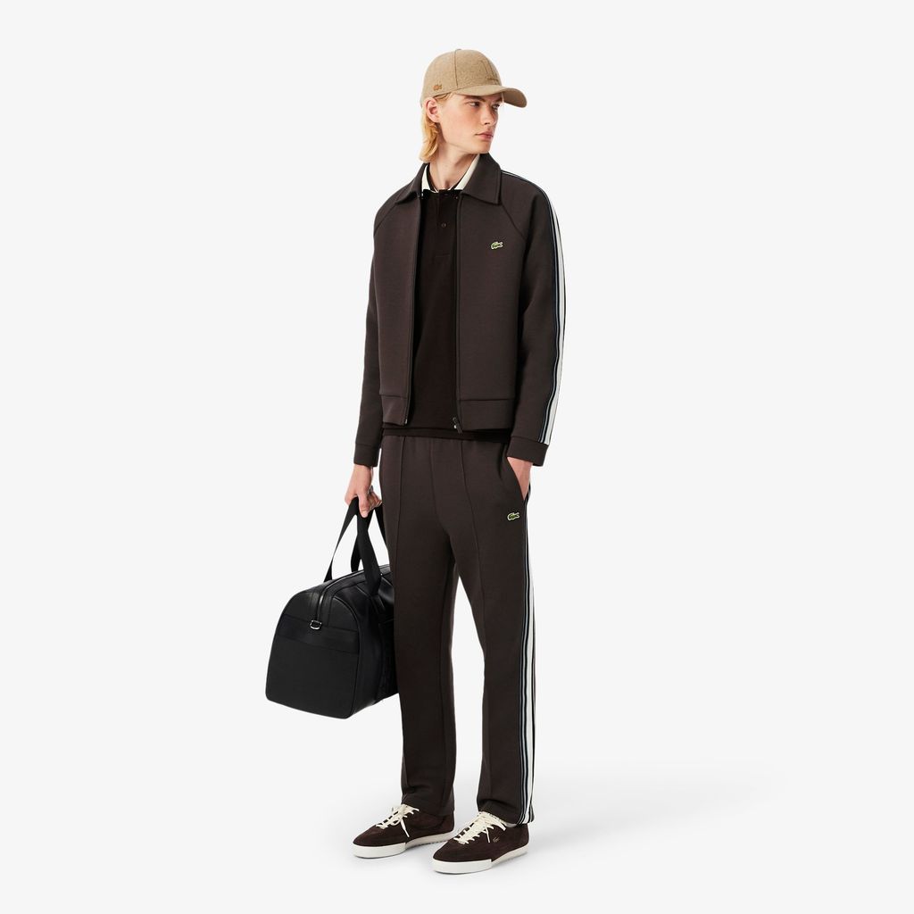 Áo Polo Lacoste Nam Dáng Cổ Điển Cổ Sọc Sản Xuất Tại Pháp