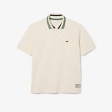 Áo Polo Lacoste Nam Dáng Cổ Điển Cổ Sọc Sản Xuất Tại Pháp