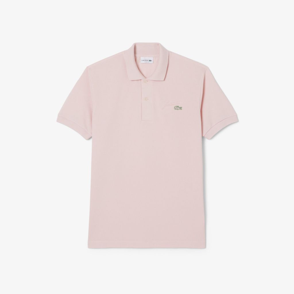 Áo Polo Lacoste Nam Dáng Cổ Điển Piqué Thêu Họa Tiết