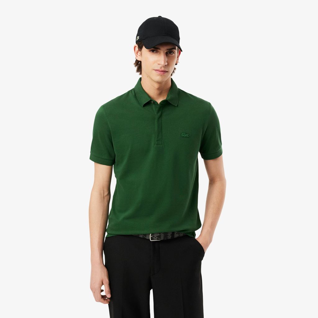 Áo Polo Lacoste Nam Paris Dáng Suông Piqué Co Dãn