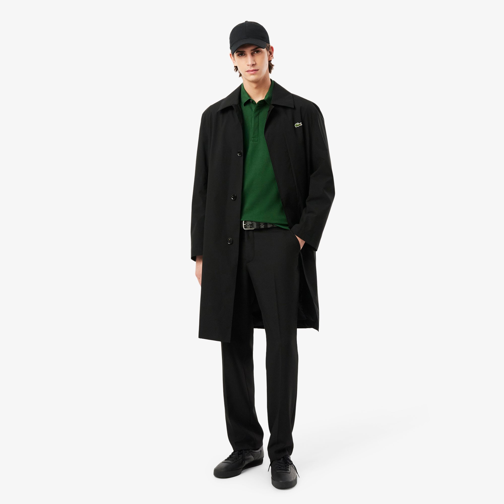 Áo Polo Lacoste Nam Paris Dáng Suông Piqué Co Dãn