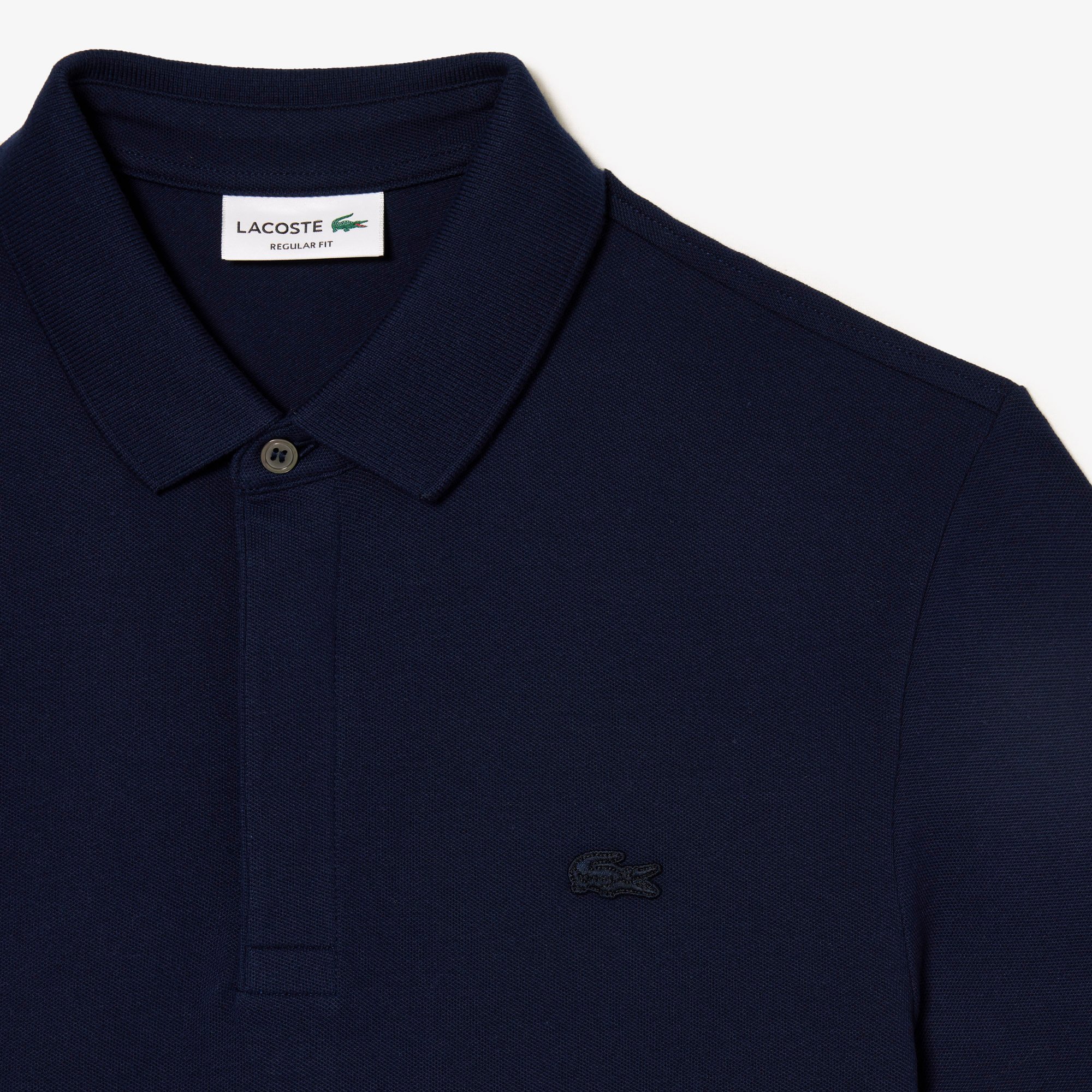 Áo Polo Lacoste Nam Paris Dáng Suông Piqué Co Dãn