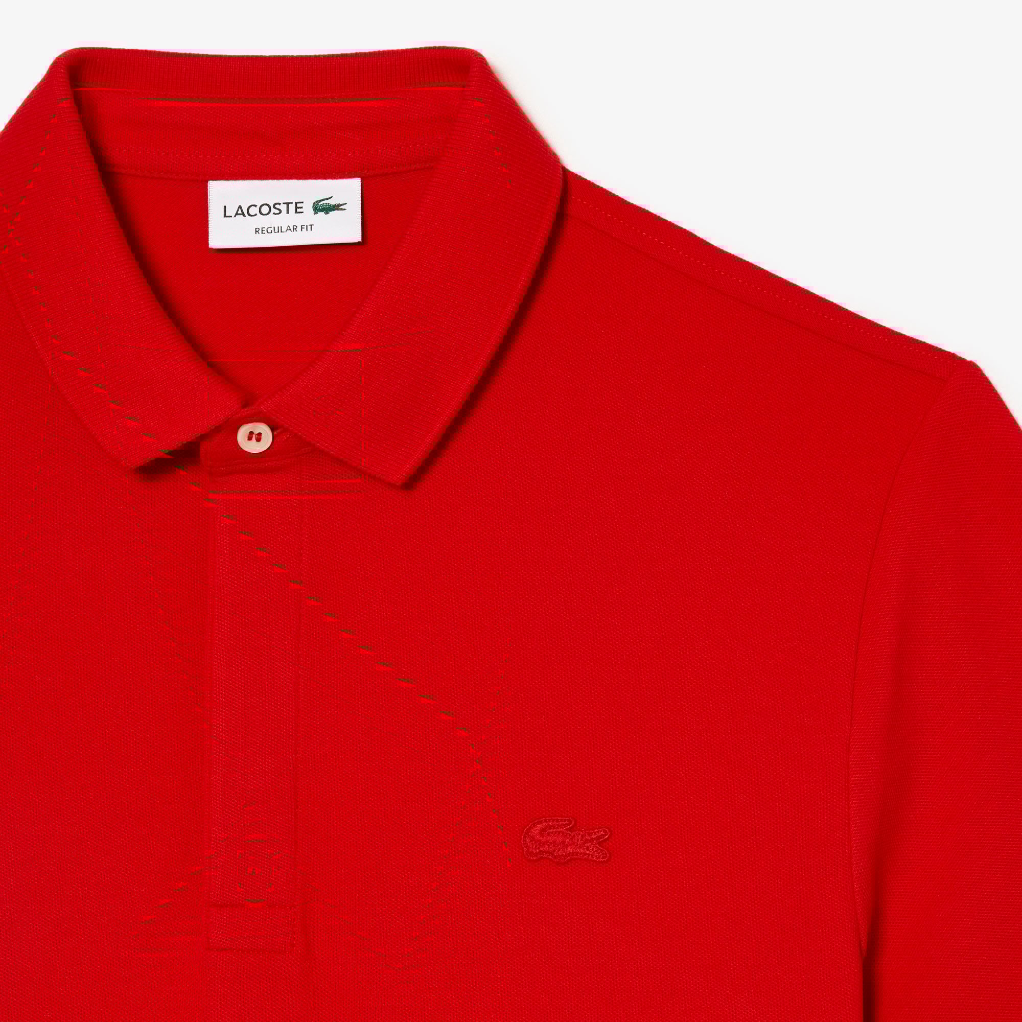 Áo Polo Lacoste Nam Paris Dáng Suông Piqué Co Dãn
