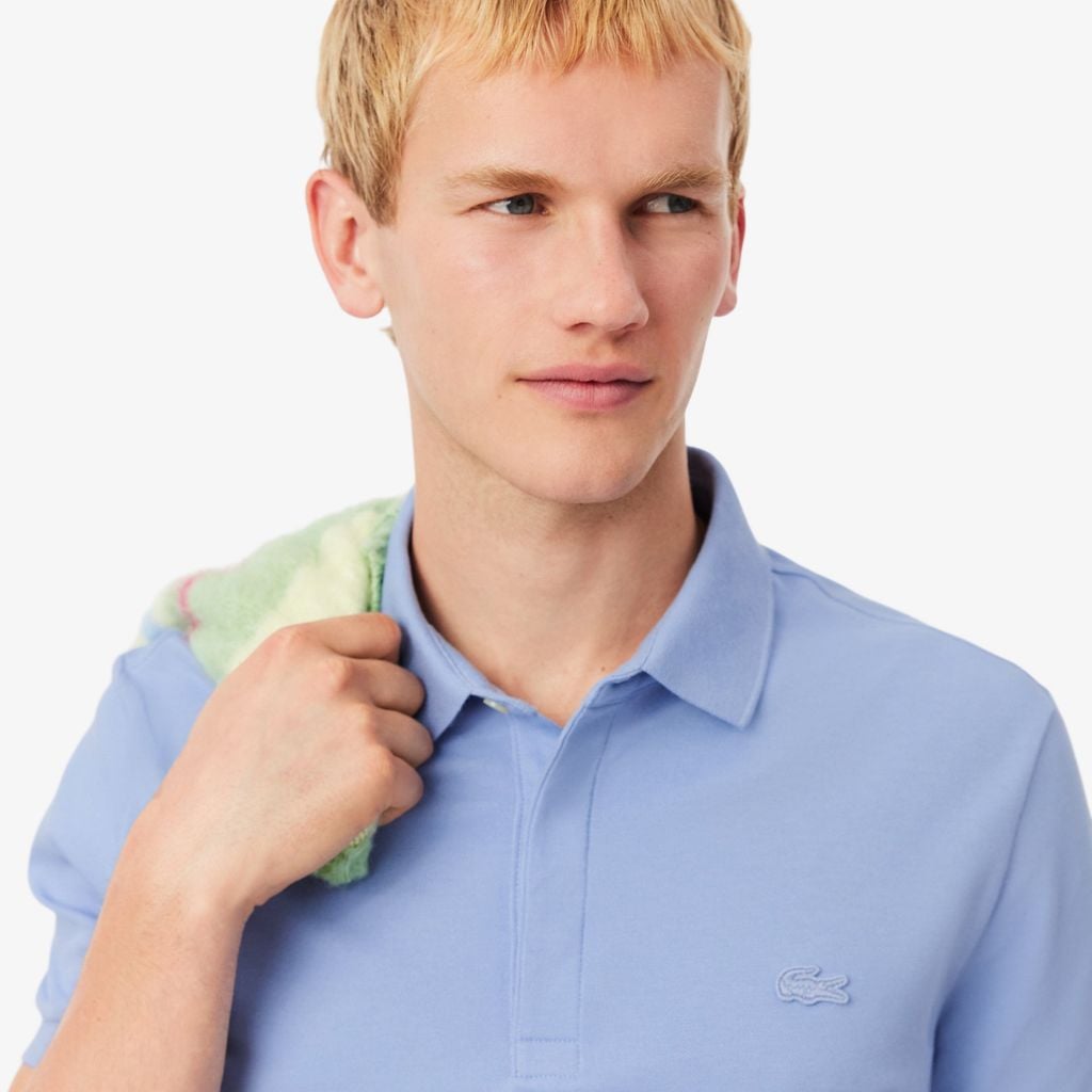 Áo Polo Lacoste Nam Paris Dáng Suông Piqué Co Dãn