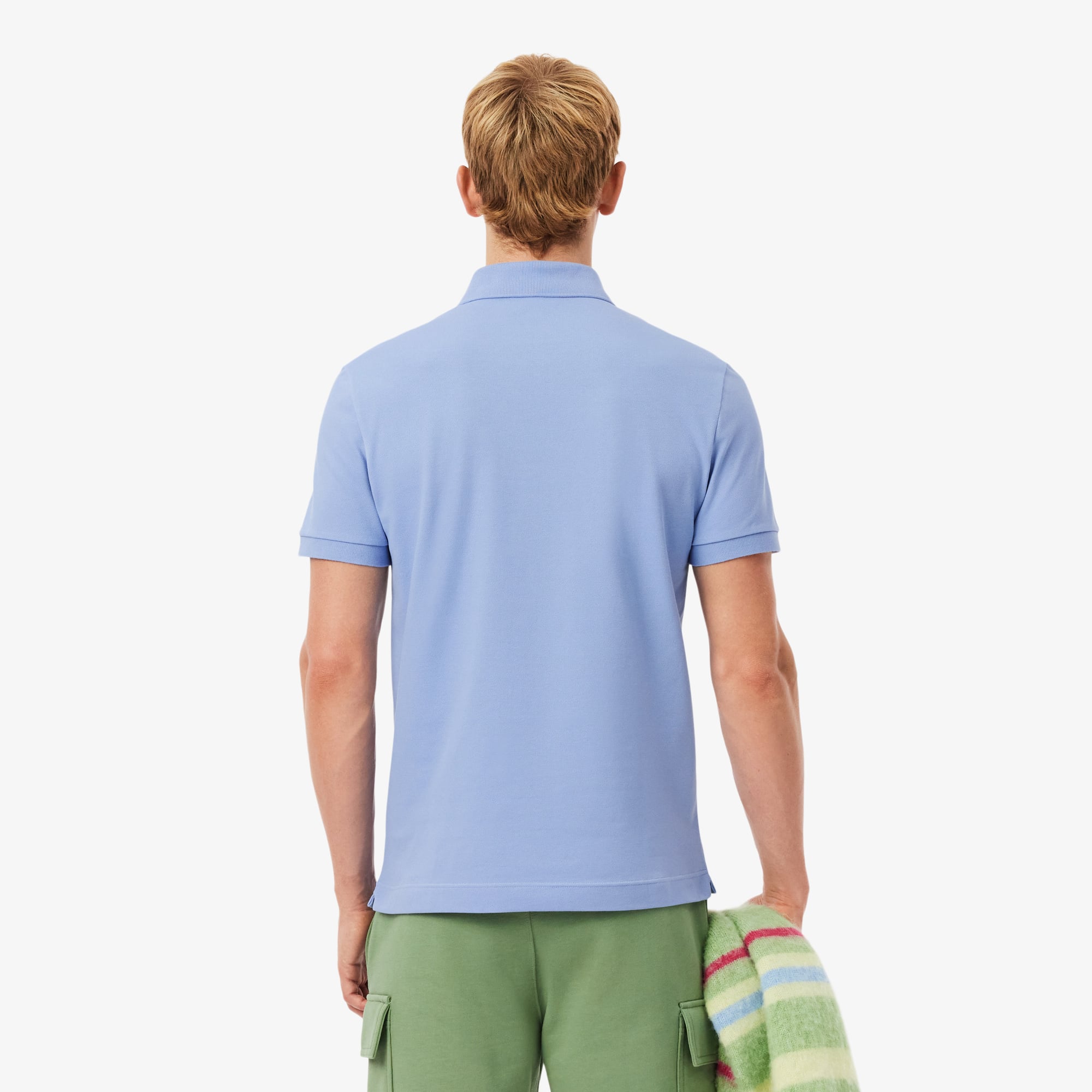 Áo Polo Lacoste Nam Paris Dáng Suông Piqué Co Dãn