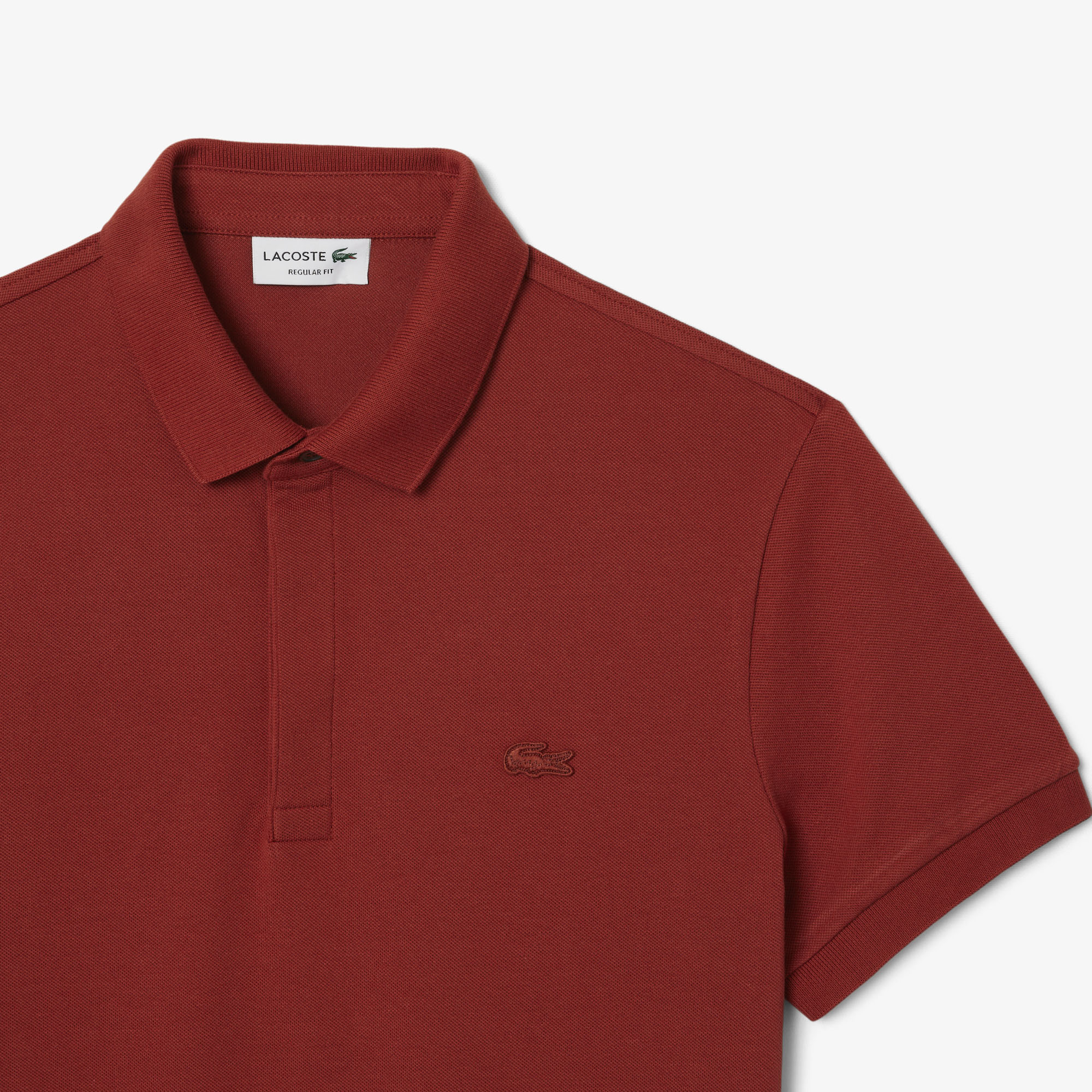 Áo Polo Lacoste Nam Paris Dáng Suông Piqué Co Dãn
